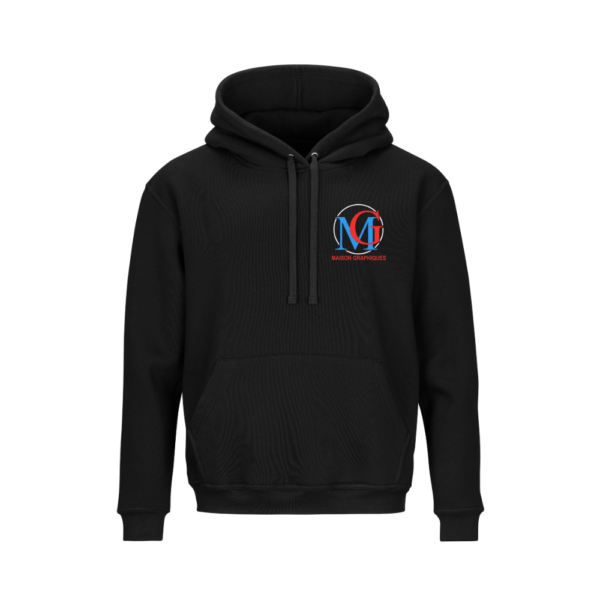 Sweat à Capuche Noir