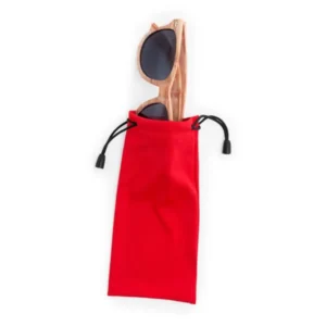 Pochette de Lunettes Rouge