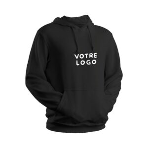 Sweat à Capuche Noir