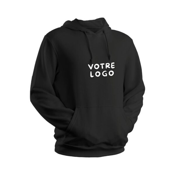 Sweat à Capuche Noir